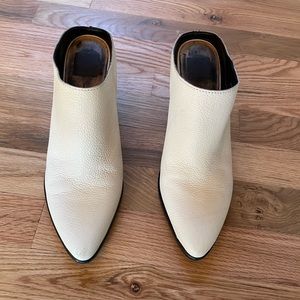 Dolce Vita size 8.5 white leather boots